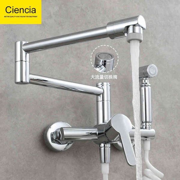 kitchen faucets wall type and cold kitchen faucet foldable extended extension vegetable basin stove with flushing nozzle set 4l2g